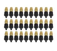 Paquete de 10 boquillas atomizadoras ajustables para sistemas de riego por goteo - cobertura de 2-2 pies, control de flujo de 20-50 l/h, PP + ingeniería Plas