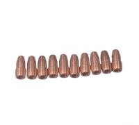 Paquete de 10 boquillas de soldadura MIG para pistolas, puntas de cobre de 0.04 pulgadas de diámetro de alambre compatibles con soldadores Fusion 140/180/220/250, piezas de repuesto para la serie