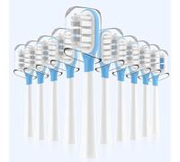 Paquete de 10 cabezales de repuesto compatibles con cepillo de dientes eléctrico Laifen Wave, para cabezales de cepillo de dientes Laifen (cuidado de las encías)
