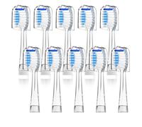 Paquete De 10 Cabezales De Repuesto For Cepillos De Dientes Infantiles, Compatibles Con Seago SG513/SG977/SGEK6/DT-K6(Blue)