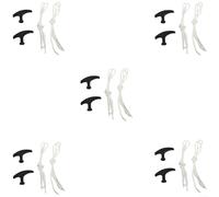 Paquete de 10 cables de arranque para bicicleta de 950 mm con ajuste de forma de 49 cc para mango, mini motocicleta, cuerda de tracción, ATV, cortacésped, motosierra, retroceso (10 unidades)