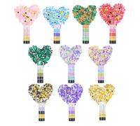 Paquete De 10 Cañones De Confeti Biodegradables Para Revelación De Género, Suministros Para Fiestas y Graduación