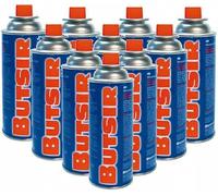 Paquete de 10 cartuchos de gas 227g para cocina, estufa portátil, bombonas mas quemadores new model para camping, caravana, camper, butsir.
