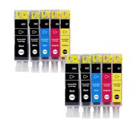 Paquete de 10 Cartuchos de Tinta compatibles PGI-5 CLI-8 para Usar con IP4200 IP4300 IP4500 MP500 IP5200 MP530 MP600 MP610 MP800(2SET 10PK)