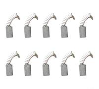 Paquete de 10 cepillos de carbón de motor de 5 x 8 x 15 mm para taladro eléctrico, herramienta giratoria, piezas de repuesto generales para restaurar el rendimiento y solucionar problemas de