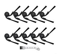 Paquete de 10 cepillos laterales para XIAOMI para MIJIA S40/OV81, S40 Pro, 5C/OV42CN, 5/OV31GL, 5 Pro/OV21GL Robot Aspirador
