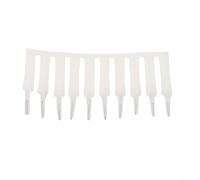 Paquete de 10 cepillos limpiadores de agujeros de cabezal de ducha, cepillo de descalcificación de boquilla para grifo de baño, pequeña herramienta de limpieza con cerdas antiobstrucciones para