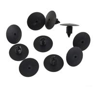 Paquete de 10 clips de forro de arco de rueda para Renault CLIO Mk2 Mk3, agujero de 10 mm para remache de cierre de protección contra salpicaduras, repuesto de retenedor de panel de cuerpo de plástico