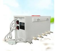 Paquete de 10 Comederos para Lechones, Máquinas de Alimentación Universales para Lechones, Comederos Completamente Automáticos con Control de Temperatura y Diseño de Válvula de Revisión en el Pezón, A