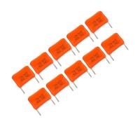 Paquete de 10 condensadores de alto rendimiento de 400 V 104J para mejorar el tono de guitarra superior y condensadores de reducción de ruido para circuitos electrónicos