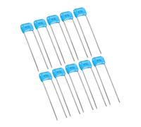 Paquete de 10 condensadores electrónicos de alta calidad 473L con dos pines de metal para sonido de guitarra e integración de circuitos condensadores electrónicos para sonido de guitarra