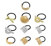 Paquete De 10 Cuerdas Para El Cabello Para Mujer, Cuerdas Para El Cabello Sencillas Y Modernas, Cuerdas Para El Cabello Con Cola De Caballo, Accesorios Para El Cabello