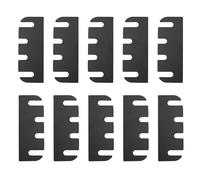 Paquete de 10 cuñas para juntas de poliestireno, herramienta de puerta fácil de quitar juntas de negación, requiere sustancias de PVC, cuñas de puerta de PVC