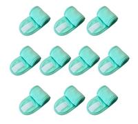 Paquete de 10 diademas de doble capa, cómodas para spa y cuidado de la piel, maquillaje