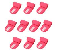 Paquete de 10 diademas de doble capa, cómodas para spa y cuidado de la piel, maquillaje