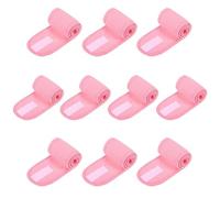 Paquete de 10 diademas de doble capa, cómodas para spa y cuidado de la piel, maquillaje