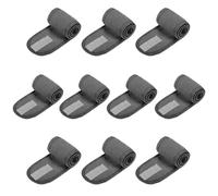 Paquete de 10 diademas de doble capa, cómodas para spa y cuidado de la piel, maquillaje