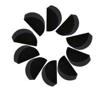 Paquete De 10 Esponjas De Maquillaje - Esponjas De Pintura Facial, Esponjas Reutilizables De Alta Densidad | Gotas De Agua Y Esponjas Semicirculares Para Pintar Cuerpo Y Rostro Liso, Handw