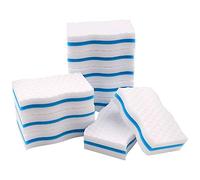 Paquete de 10 esponjas mágicas de Goma de borrar de, esponjas de melamina Extra Gruesas a Granel para Limpiar Marcas de Cubierta, Cocina, baño, Suelo y Pared