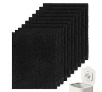 Paquete de 10 Filtros Antiolor para Cubo de Basura, Filtros de Carbón Activado de Repuesto Evitar Olores Contenedores, Filtro de Olor Cubo de Basura Biológica compatibles con Joseph Food Waste Caddy