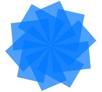 Paquete de 10 filtros de gel transparentes de película de color, láminas de plástico, superposiciones de colores, filtros de luz para lámpara, faro, estudio fotográfico, luz estroboscópica, LED,