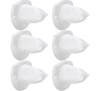 Paquete de 10 filtros de vacío para Black & Decker VF110, CHV1410L, CHV9610, CHV1210, CHV1510, sustituye a 90558113-01, filtros de aspiradora de mano reutilizables para CHV1410B, CHV1410, 6 filtros
