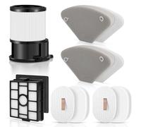 Paquete de 10 filtros HEPA para Shark PowerDetect con aspiradora inalámbrica de vaciado automático IP3251 IP3251C, 1 filtro postmotor, 2 filtros de espuma y fieltro premotor, 1 filtro HEPA de muelle,