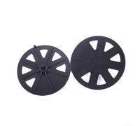 Paquete de 10 fundas protectoras de cubo de rueda de bicicleta para casete de volante, protector de radios de plástico ligero para bicicletas de carretera de montaña, accesorios de ciclismo de 133 mm