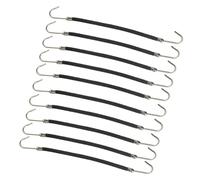 Paquete de 10 ganchos elásticos para el cabello, coleteros coloridos y cómodos, accesorios para el cabello para coletas