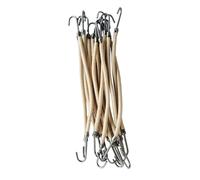 Paquete de 10 ganchos elásticos para el cabello, coleteros coloridos y cómodos accesorios para el cabello