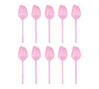 Paquete de 10 globos de riego de tulipanes solución de riego automático para plantas de interior saludables y plantas de jardín (rosa)