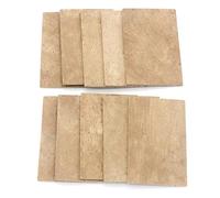 Paquete de 10 hojas de corcho, saxofón, saxofón, saxofón, articulación de corcho, piezas de repuesto para instrumentos musicales