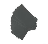 Paquete de 10 hojas de papel de lija diseñadas tanto para aplicaciones húmedas como secas con múltiples opciones de grano (grano 1500)