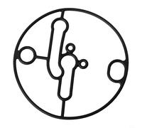 Paquete de 10 juntas de repuesto para cuenco de carburador, material de goma compatible con modelos de motor más de 3500 para un funcionamiento eficiente del motor