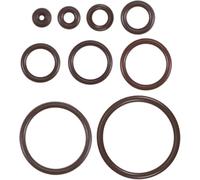 Paquete de 10 juntas tóricas de caucho flúor - Junta de sellado FKM de 1,5 mm de ancho for resistencia al aceite y la grasa | Tamaño métrico estándar(13x10x1.5mm)