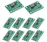 Paquete de 10 módulos convertidores MP1495 DC-DC, placa de voltaje ajustable de 1,25 V a 5 V, 3 A, compacta de 3 x 2 cm el 90% para circuitos electrónicos