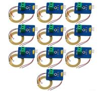 Paquete de 10 módulos de sensor de vibración piezoeléctrico analógico para Arduino con rango de voltaje de 3 V 5 V que soporta medición de intensidad de vibración en proyectos electrónicos
