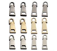Paquete de 10 piezas para reemplazo de deslizadores de cremallera, para asa colgante de cremallera para bolsas de equipaje, varios colores (3 unidades)