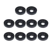 Paquete de 10 placas de presión precisas de aleación de acero para amoladoras angulares de 100 mm, tuerca hexagonal, bridas de rueda de molienda segura, pieza de amoladora en ángulo