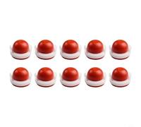 Paquete de 10 PrimeBulb forBriggs & forStratton 694394 494408, compatible con motores clásicos de cortacésped, pieza de bomba de combustible de goma prolongada