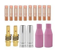 Paquete de 10 puntas de contacto de 0 9 mm para soldadura MB15/para soldadura 15AK, soporte y boquillas para un mejor rendimiento de soldadura
