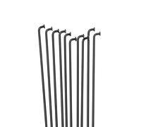 Paquete de 10 radios de bicicleta de 2 mm de diámetro con pezones de acero inoxidable bicicleta de carretera de montaña de alta resistencia para bicicleta (color: 240 mm)