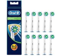 Cabezas de Cepillo de Dientes Oral-B CrossAction (10 Unidades)