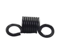 Paquete de 10 resortes pelacables automáticos de repuesto para modelos LA815138 y LA815238 - Kit de muelles metálicos, 0 mm de grosor, color negro