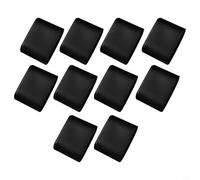 Paquete de 10 tapones ovalados para patas de silla, protectores de suelo de goma compatibles con suelos de azulejos de vinilo de madera dura, deslizadores de silla de PVC que no dejan marcas para