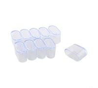 Paquete de 10 tapones ovalados para patas de silla, protectores de suelo de goma compatibles con suelos de azulejos de vinilo de madera dura, deslizadores de silla de PVC que no dejan marcas para