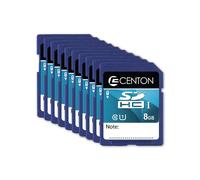 Paquete de 10 tarjetas Centon MP SD UHS Clase 1 (U1) de 8 GB