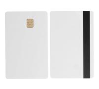 Paquete de 10 tarjetas de chip SLE4442 con HiCo 5/16 pulgadas (8,4 mm) 2 pistas Mag Stripe