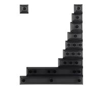 Paquete de 10 teclas DSA Caps 1U 1.25U .5U .75U 2. 2.75U 6. 7U para teclados perfil XDA