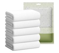 Paquete de 10 toallas de viaje desechables para el cuerpo, toalla de baño de ducha, 140 x 70 cm, toallas de baño grandes de algodón, reutilizables, para hotel, camping, deportes, senderismo, playa